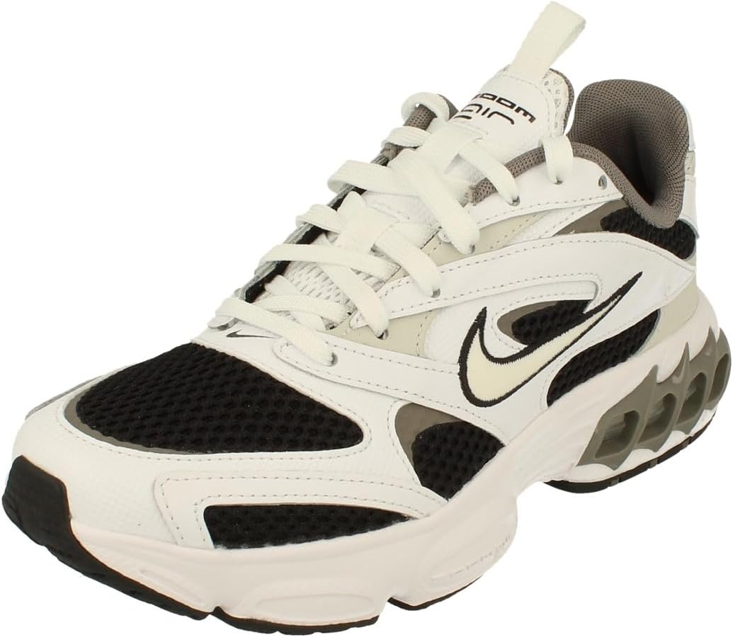 Nike Zoom Air Fire Trainers, Photon Dust White Flat Pewter Black