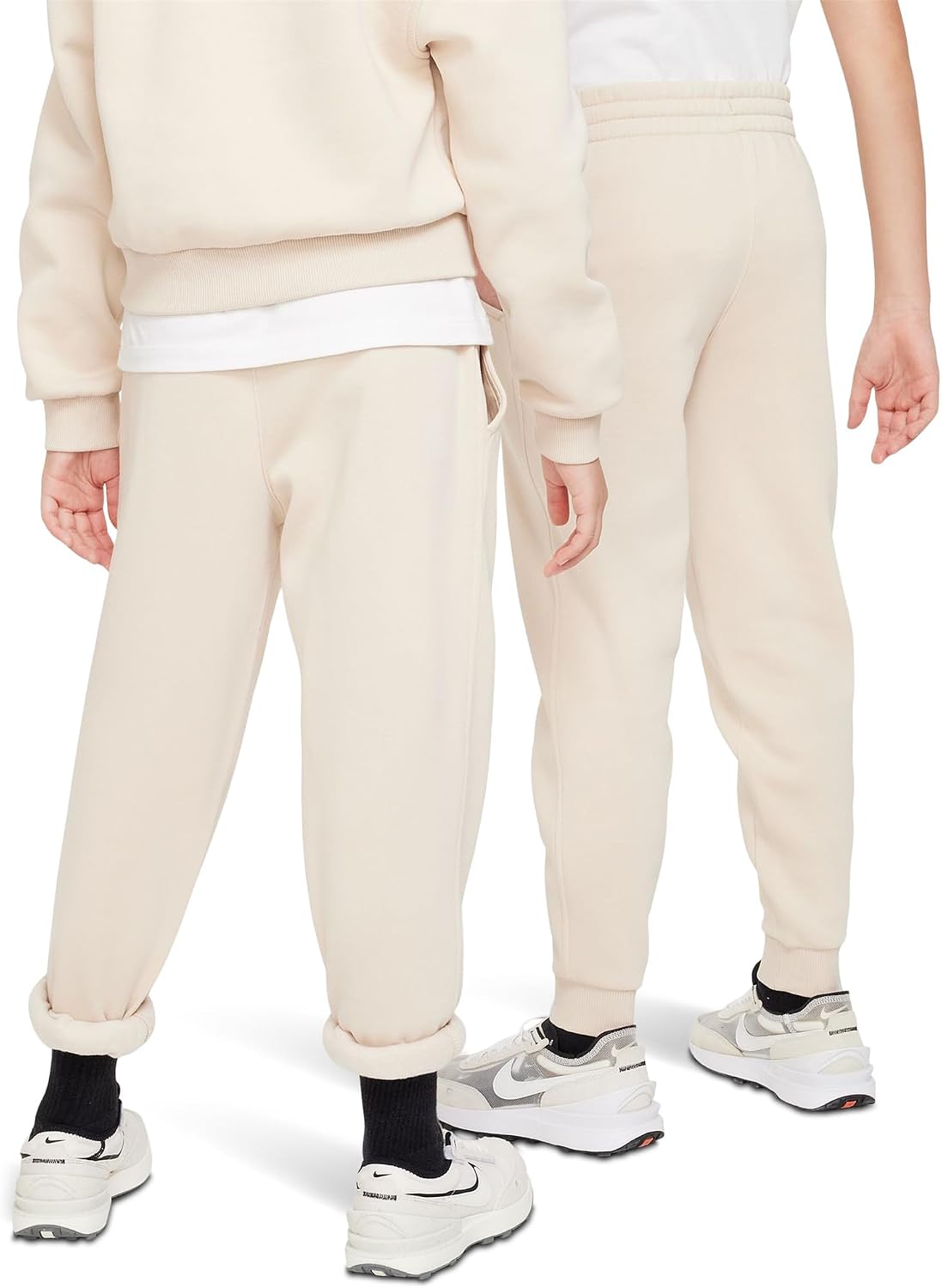 Nike K NSW Club Fleece JGGR LBR Trouser, Beige