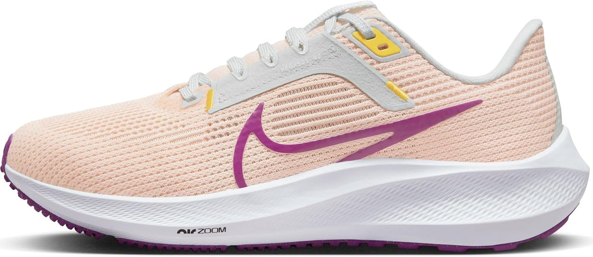 Nike Gymnastics Shoes Sneaker, Guava Ice Vivid Purple Amber Brown