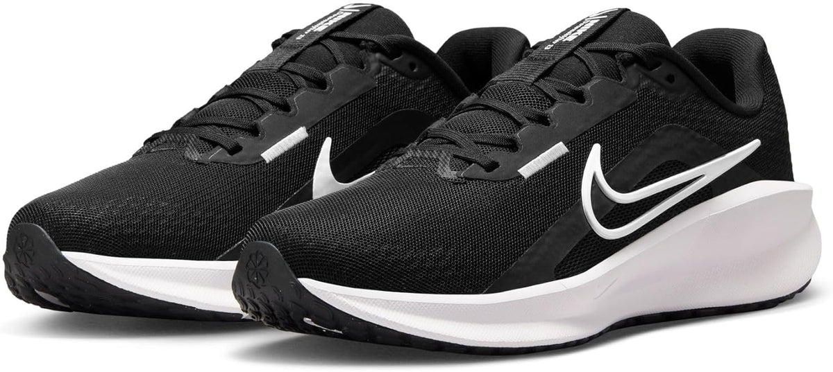 Nike Downshifter 13 Sneaker, Platinum, Black White Dk Smoke Grey