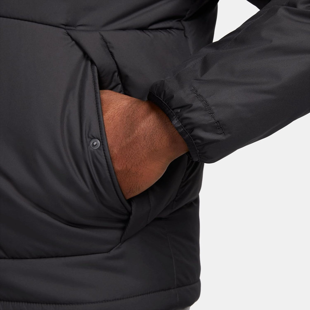 Nike Jacket Padded Sportswear Therma-FIT Legacy Black Code, Black