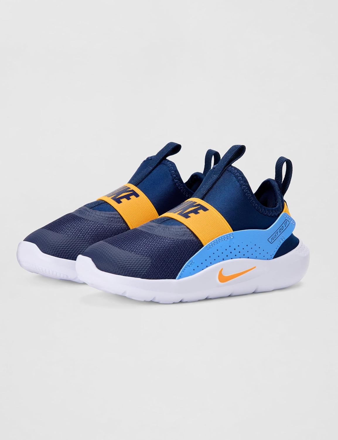 Nike Flex Runner 4 Running Shoe, Midnight Navy/Laser Orange