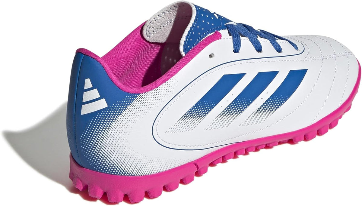 Adidas Goletto IX Turf, White/Bright Royal/Team Shock Pink