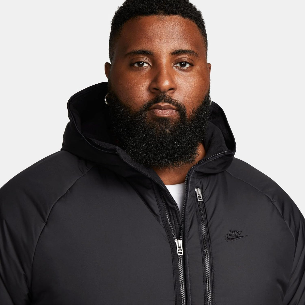 Nike Jacket Padded Sportswear Therma-FIT Legacy Black Code, Black