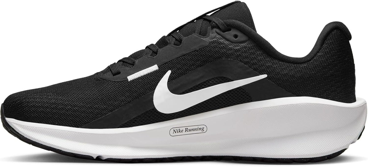 Nike Downshifter 13 Road Running Shoes, Black/White/Dark Smoke Grey