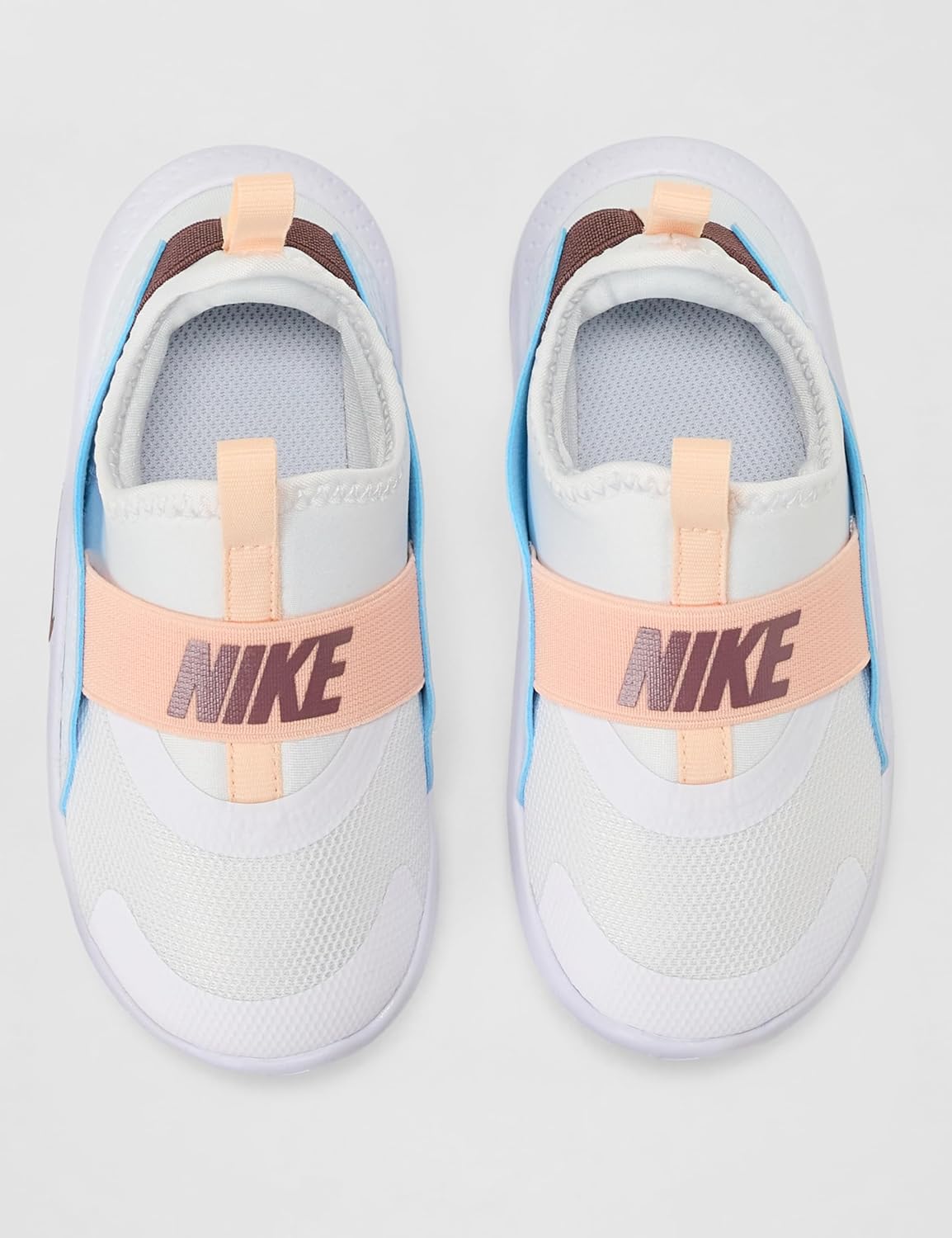 Nike Flex Runner 4 Running Shoes, White/Tattoo-Football Grey-Washed Coral