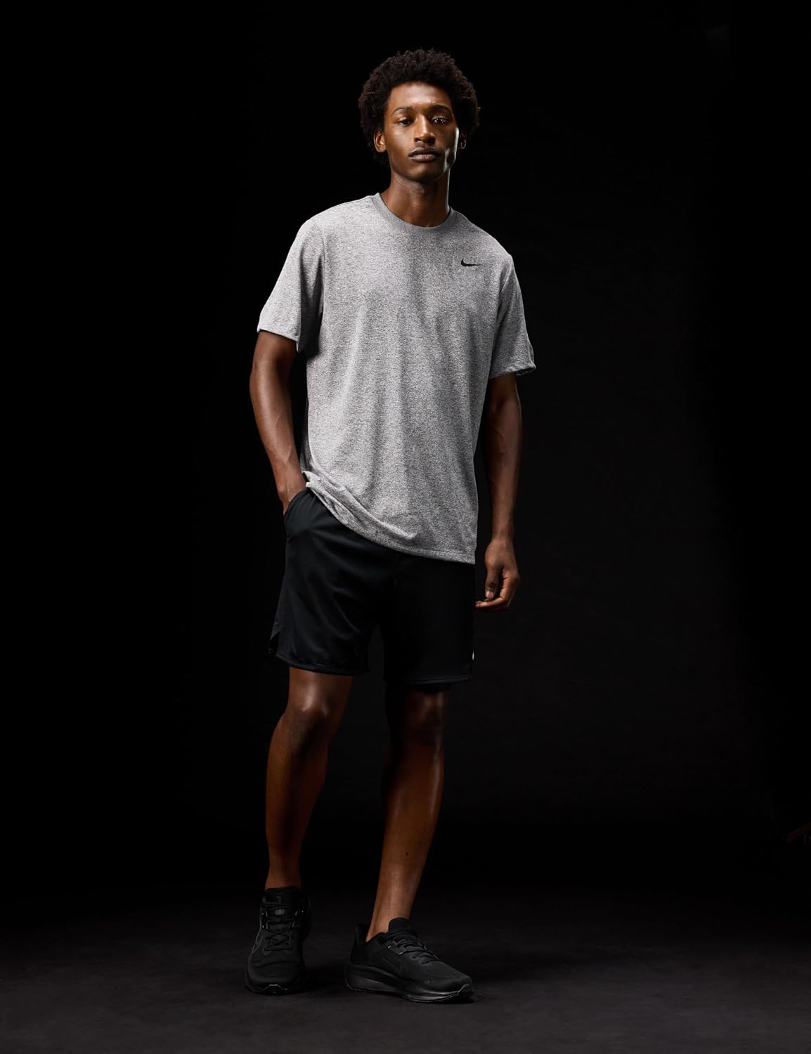 Nike Totality Dri-Fit Unlined Versatile Shorts (7" Inseam), Black/Black/Iron Grey/White