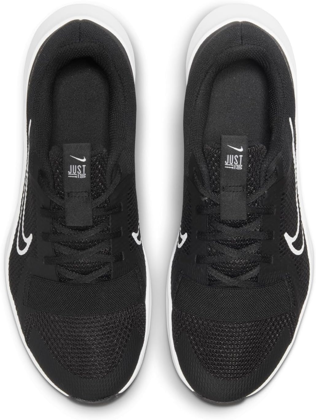 Nike Training Shoes, 7.5 US, Black White Iron Grey