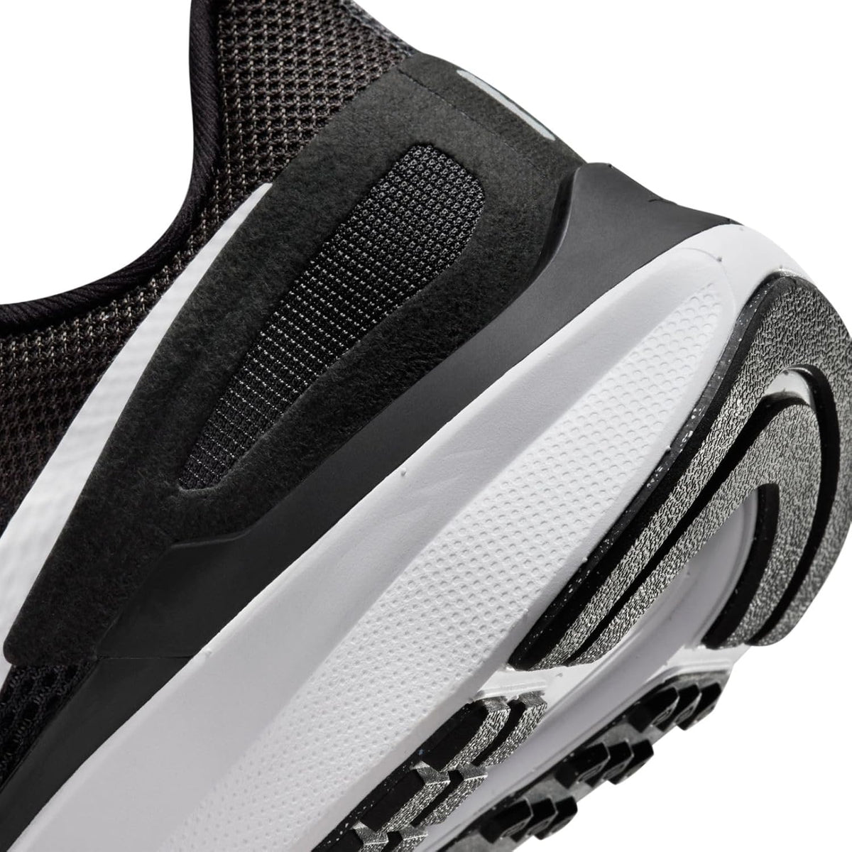 Nike Running/Jogging Shoe, Black White Dark Smoke Grey