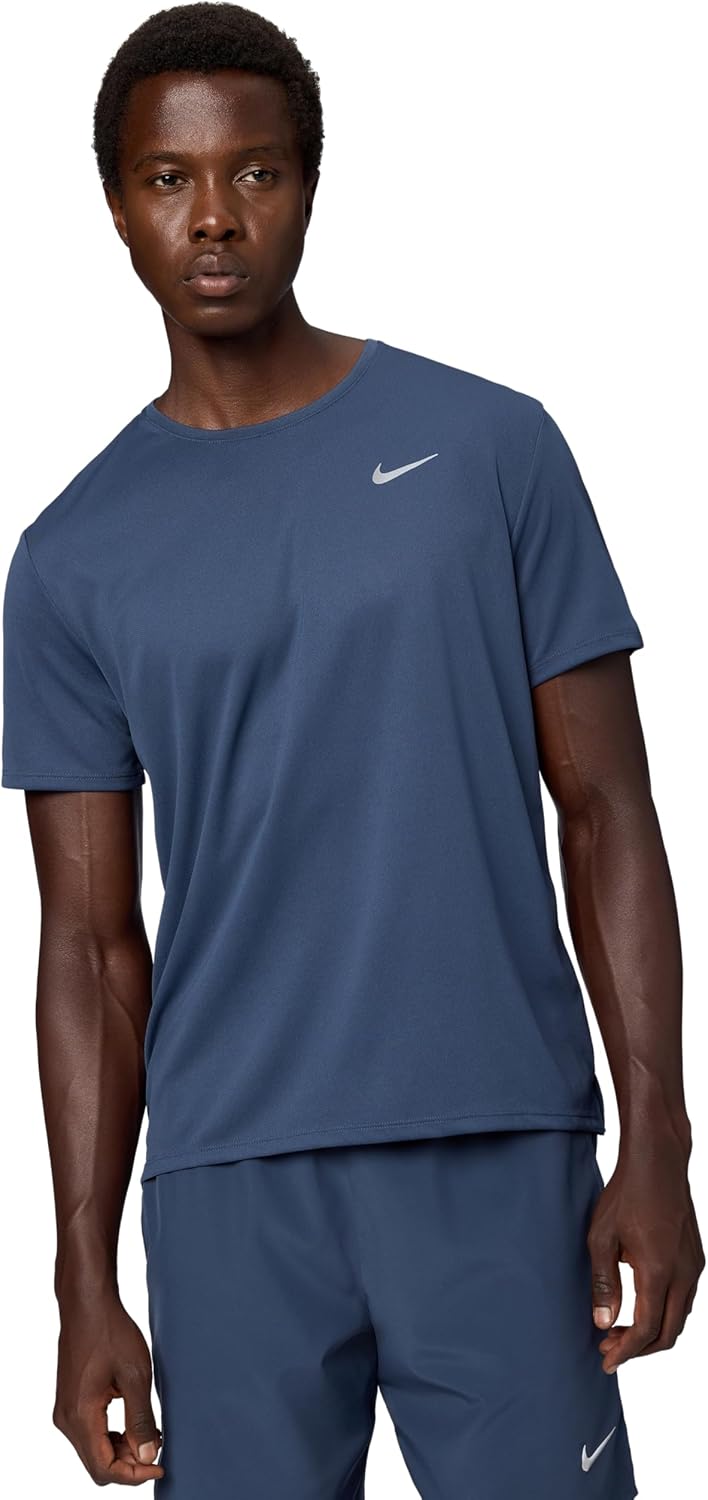 Nike Miler Dri-FIT UV Short-Sleeve Running Top