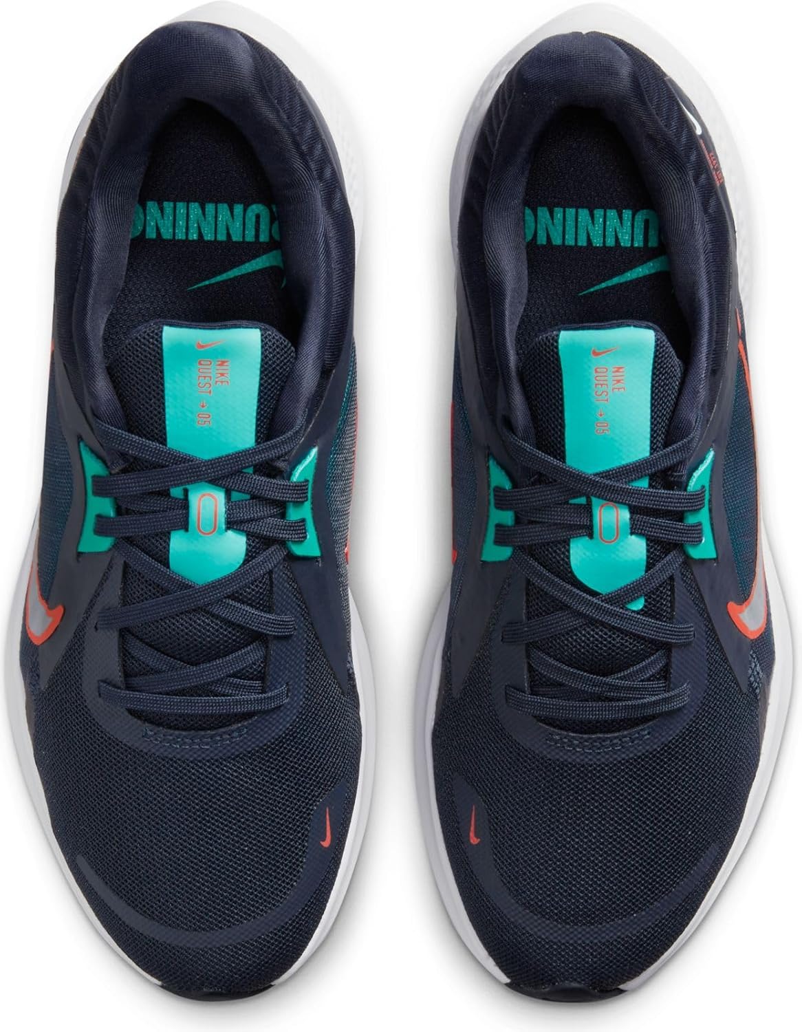 Nike Quest 5, Obsidian White Clear Jade Spicy