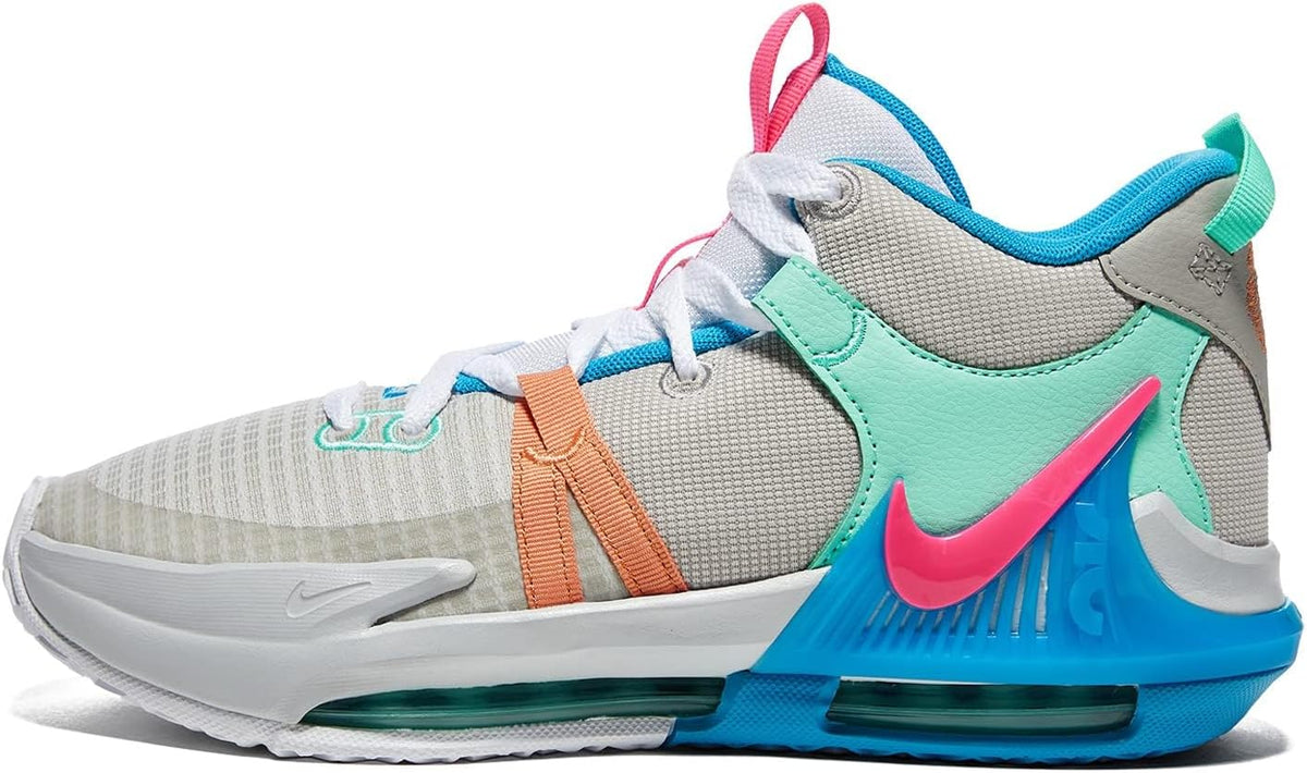 Nike Lebron Witness Vii, Fog Grey/Hyper Pink/Cobblestone