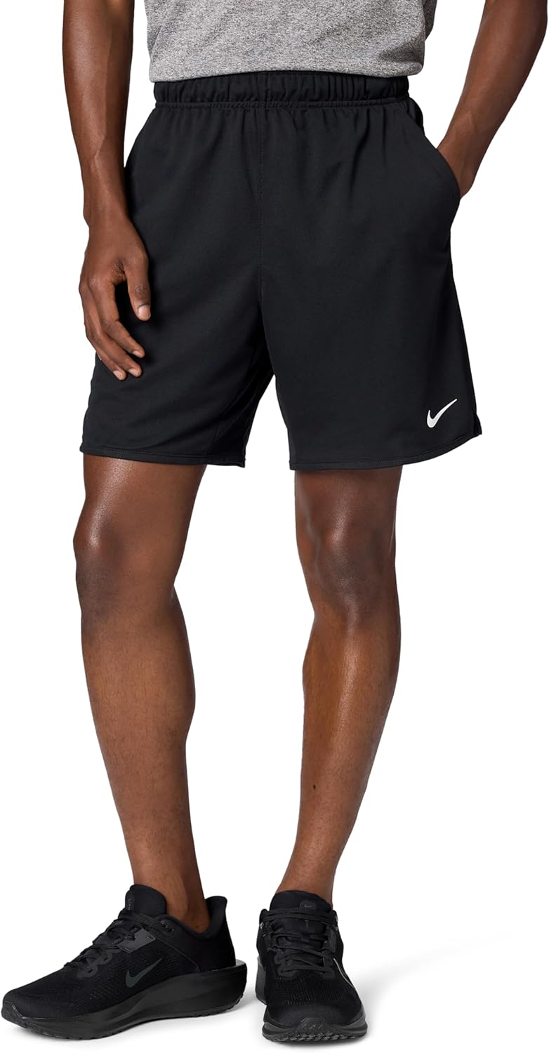 Nike Totality Dri-Fit Unlined Versatile Shorts (7" Inseam), Black/Black/Iron Grey/White
