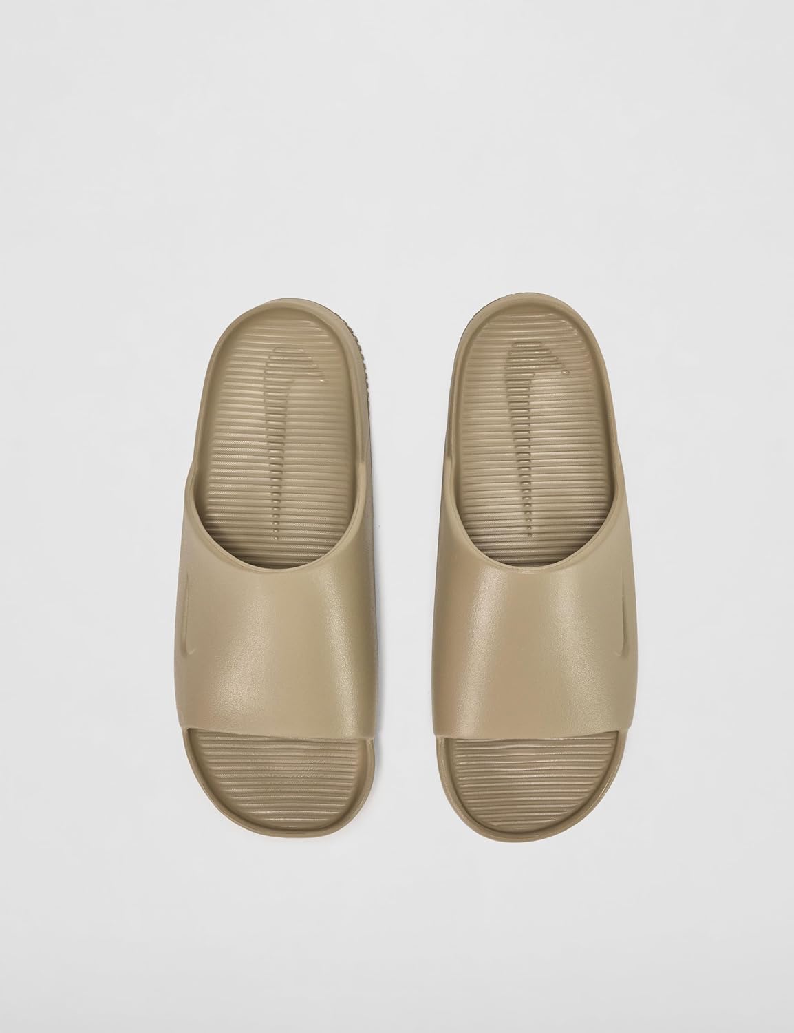 Nike Calm Slides, Khaki/Khaki