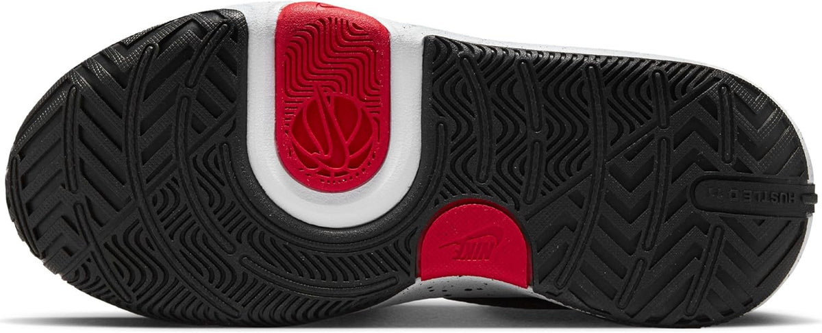 Nike Sneaker, Black/University Red-white