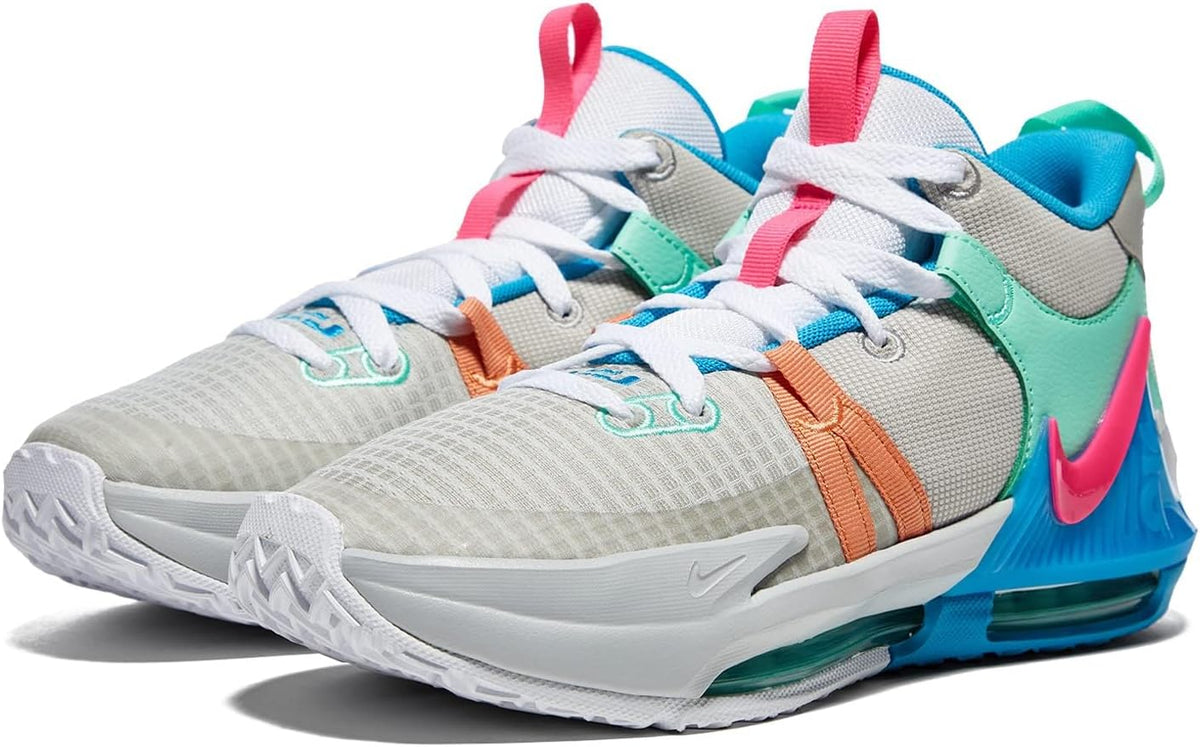 Nike Lebron Witness Vii, Fog Grey/Hyper Pink/Cobblestone