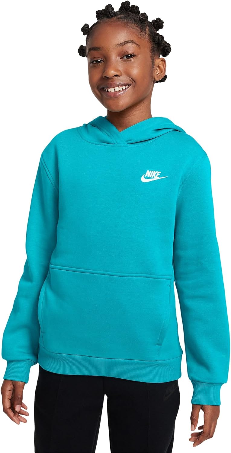 Nike K NSW Club Flc Hdy Lbr Hoodies, Dustycactus(White)