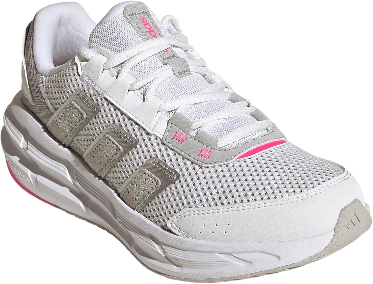 Adidas Astrastar, White/Silver Metallic/Lucid Pink