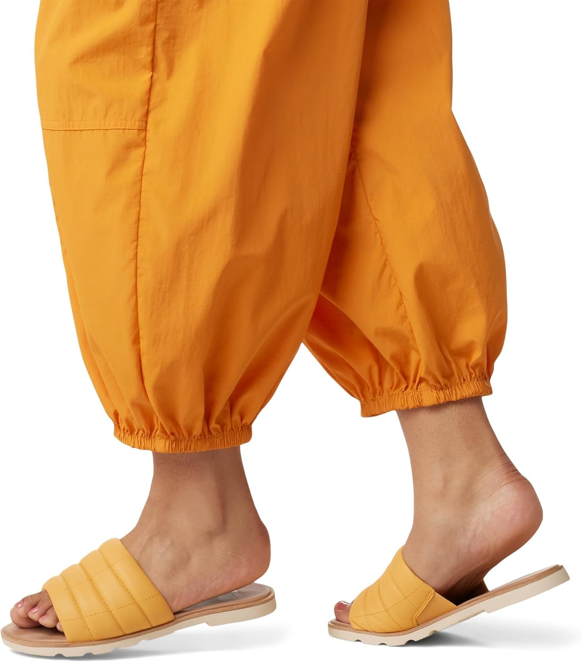 SOREL Ella lll Slide Sandals - Yellow Ray, Honey White -