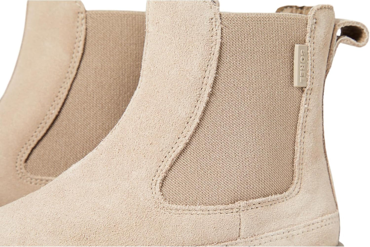 SOREL Explorer STRT Chelsea Boot - Omega Taupe, Wet Sand -