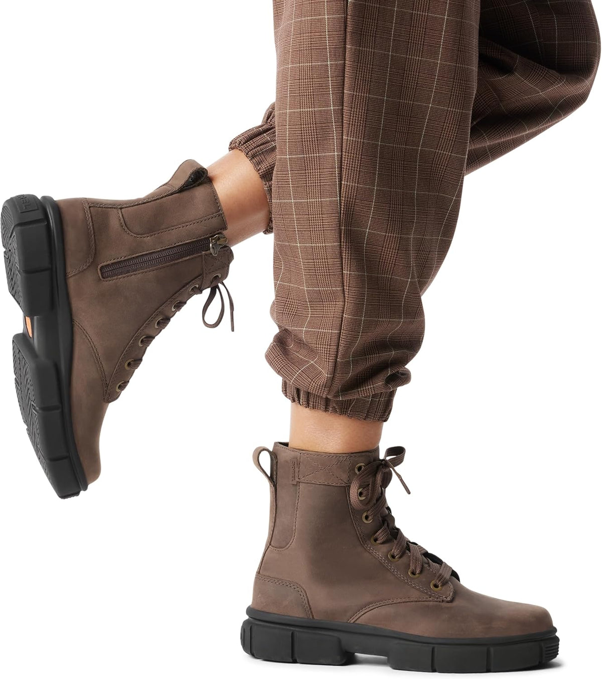 SOREL Explorer STRT Lace Boot - Tobacco, Black -