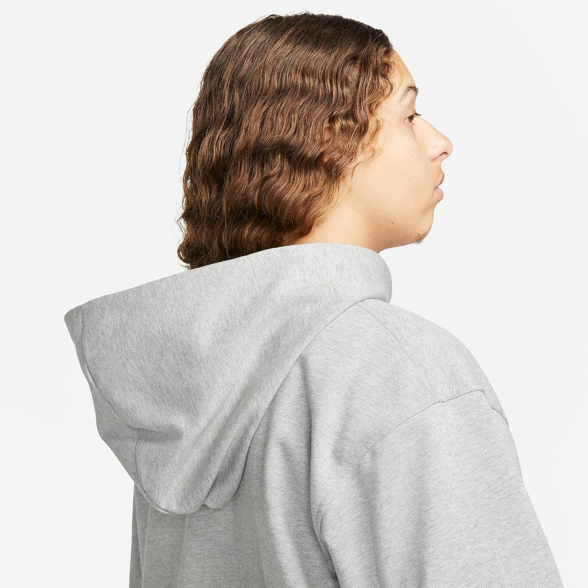 Nike Dri-FIT Issue Pullover Basketball Hoodie (US, Alpha, Small, Regular, Regular, Dark Grey Heather/Pale Ivory