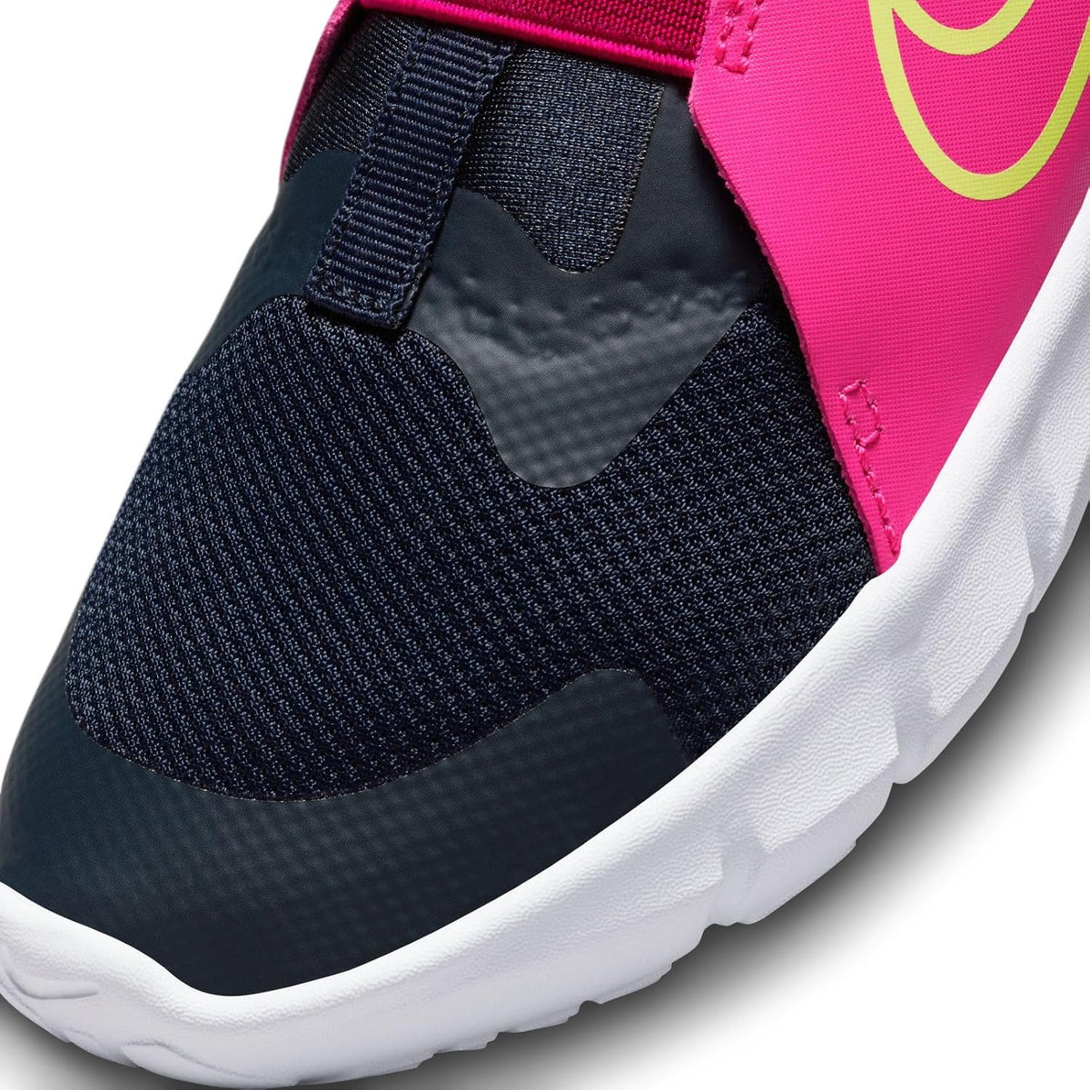 Nike Flex Runner 2 (TDV), Dark Obsidian Lime Blast Fireberry White