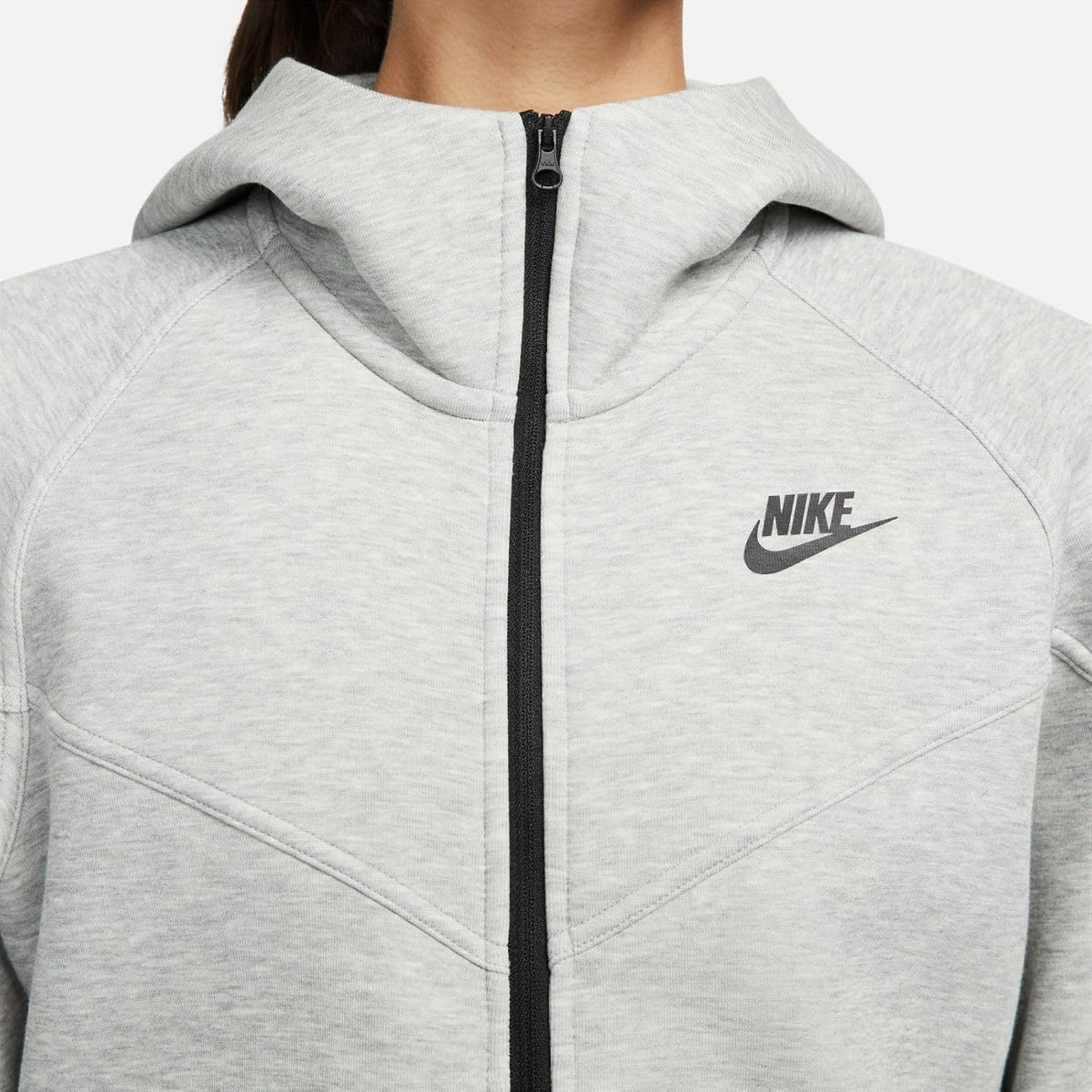 Nike Tch Jacket, Dark grey heather/black