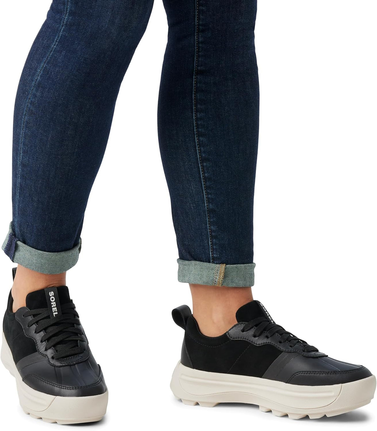 Sorel ONA 503 Everyday Low Shoes - Black, Chalk -