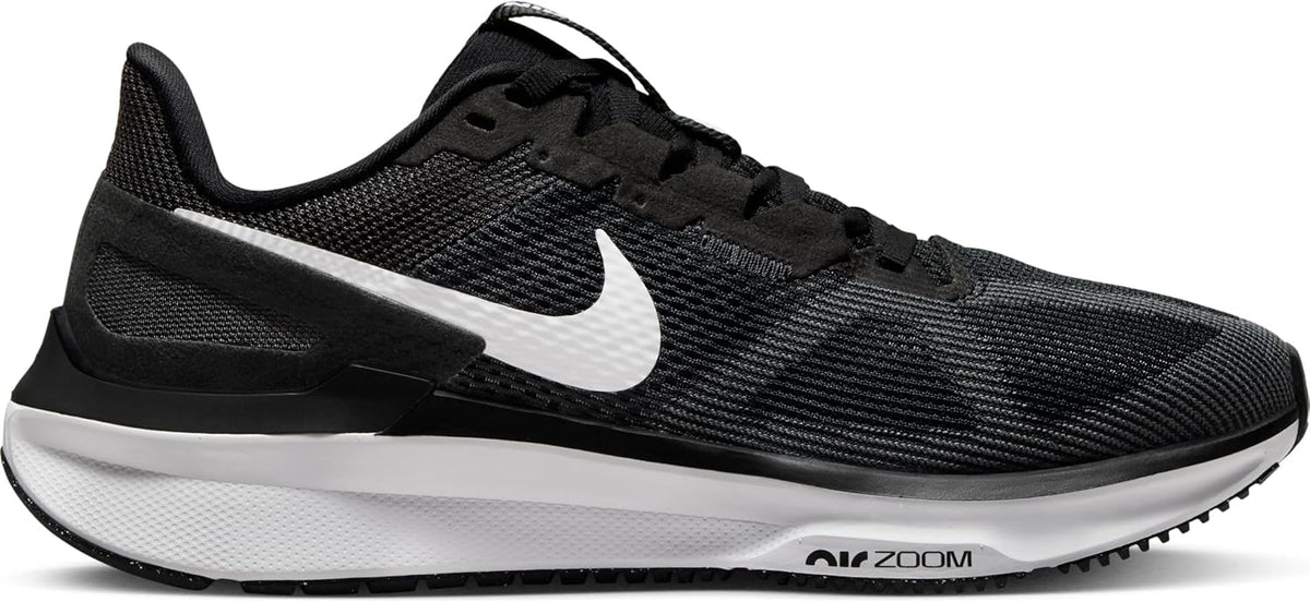 Nike Air Zoom Structure 25, Black White Dark Smoke Grey