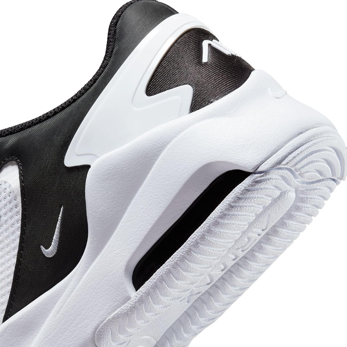 Nike Mid-top Shoes, White Black White