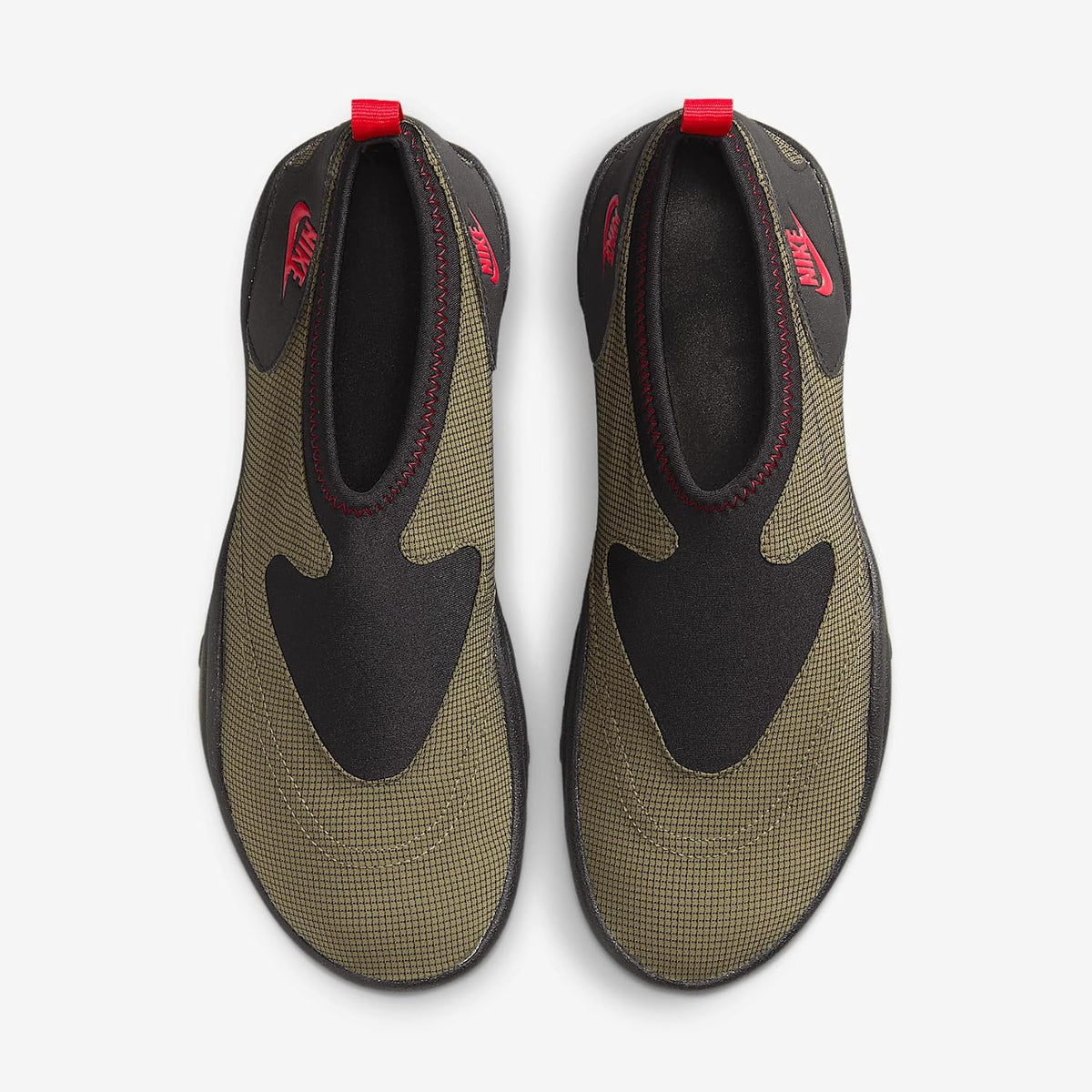 Nike Aqua Turf Slip-ON Shoes, MEDOLIVEUNIVRED-Black