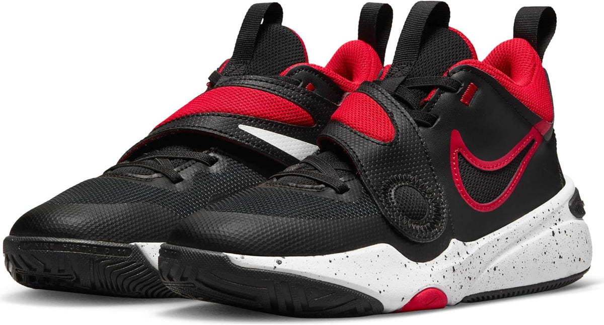 Nike Sneaker, Black/University Red-white