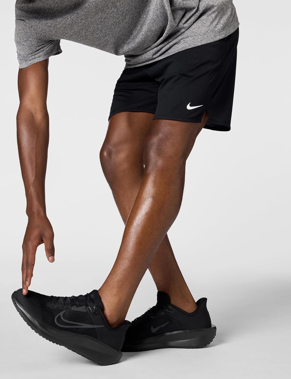 Nike Totality Dri-Fit Unlined Versatile Shorts (7" Inseam), Black/Black/Iron Grey/White