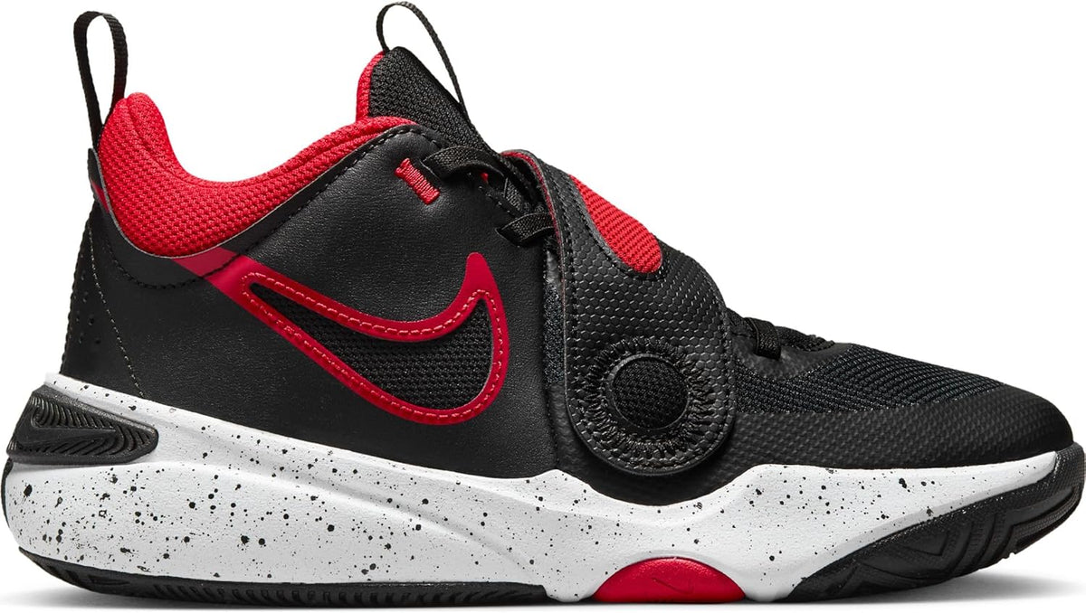 Nike Sneaker, Black/University Red-white