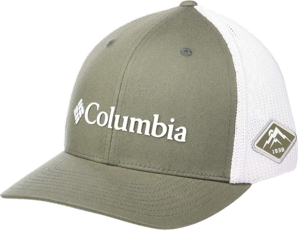 Columbia Mesh Ballcap Accessory, Red Jasper/Color Weld, Small