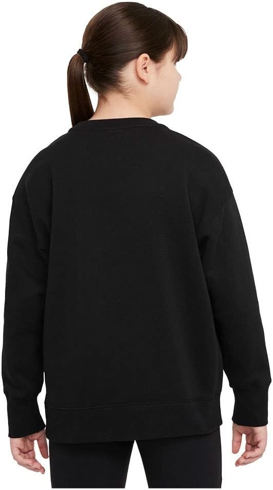 Nike NSW Club Fleece LBR BF Crew ( / ), Black/White
