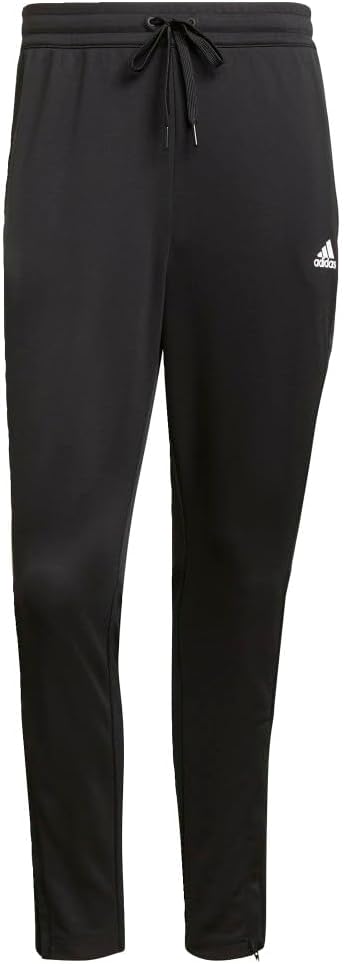 Adidas AEROREADY Sereno Cut 3-Stripes Slim Tapered Tracksuit Bottoms,black/white