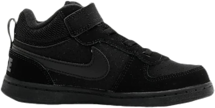 Nike - Court Borough Mid - Color: Black - Size: