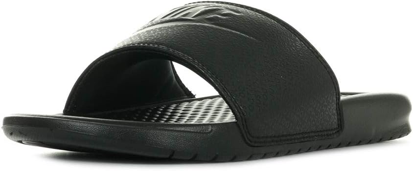 Nike Benassi Just Do It Slide Sandal, Black, 11 D(M)