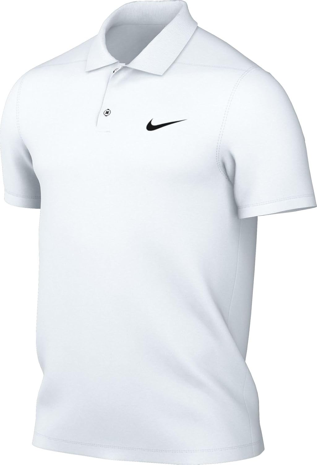 NikeCourt Dri-FIT Tennis Polo (Black/White,) Size