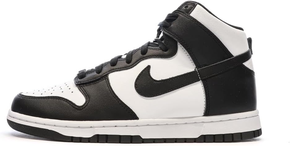 Nike Dunk High Panda White/Black-Total Orange