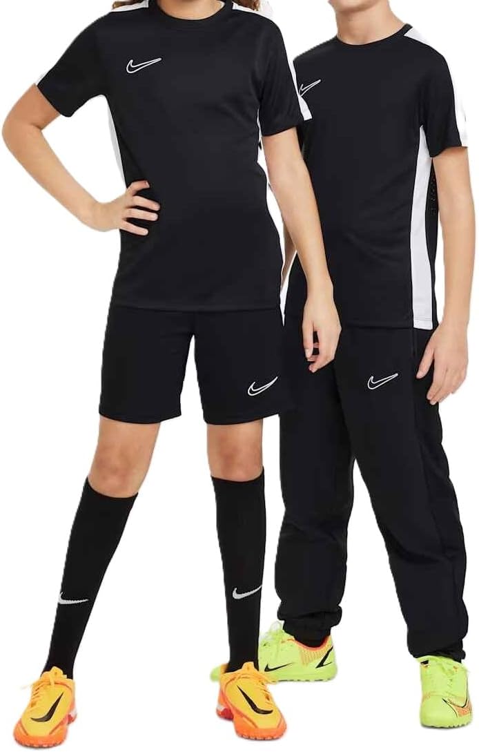 Nike Df Acd23 T-Shirt, Black/White/White