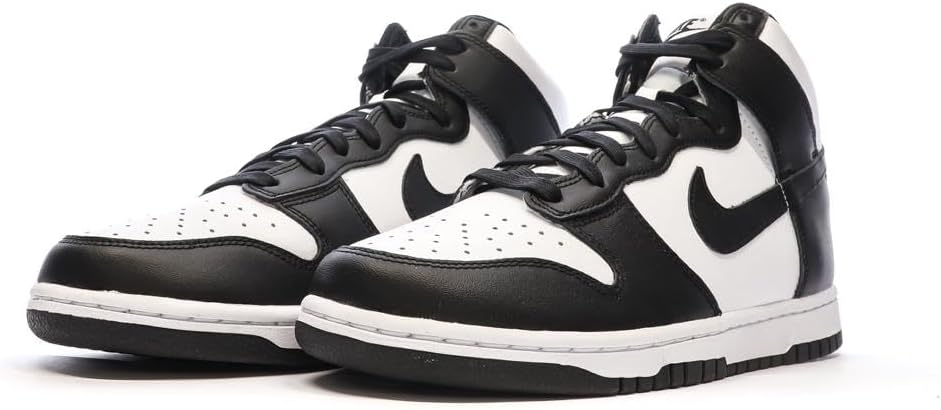 Nike Dunk High Panda White/Black-Total Orange