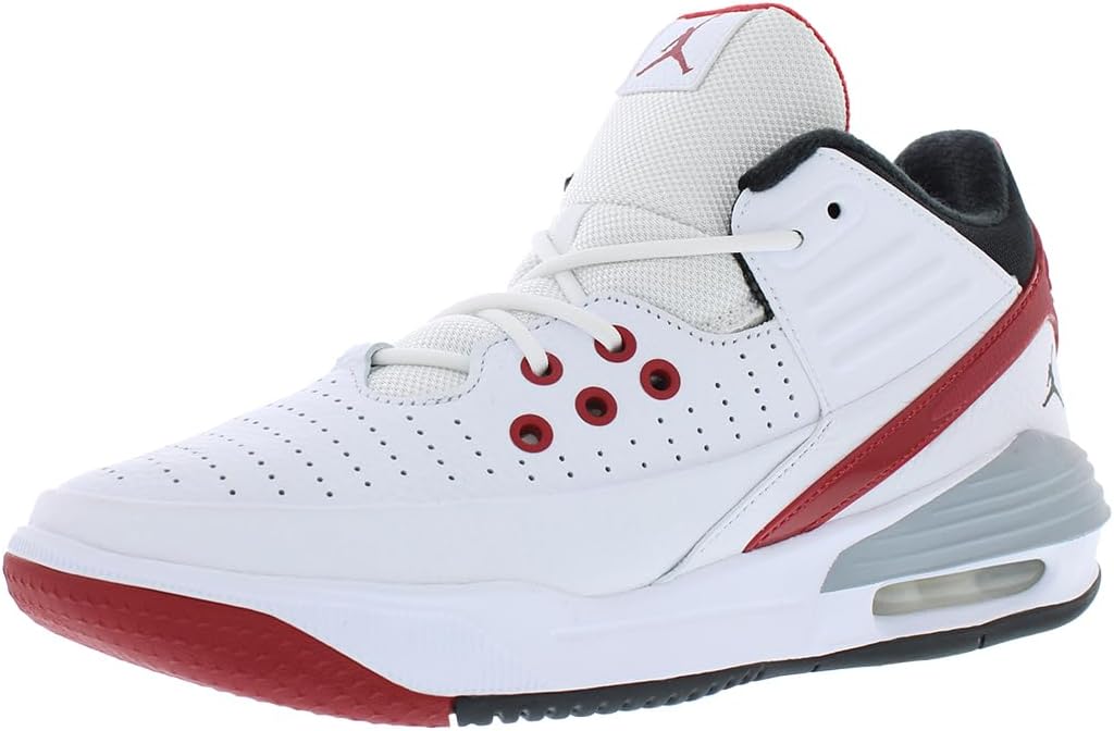 Nike Air Jordan Max Aura 5 Basketball Shoe, White/Black/Varsity