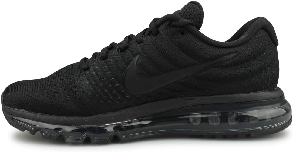 Nike Air Max 2017 Black/Black/Black Running Shoe 8