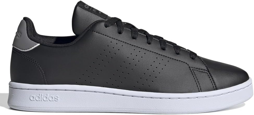 Adidas Advantage Racquetball Shoe, Black/Black/Grey