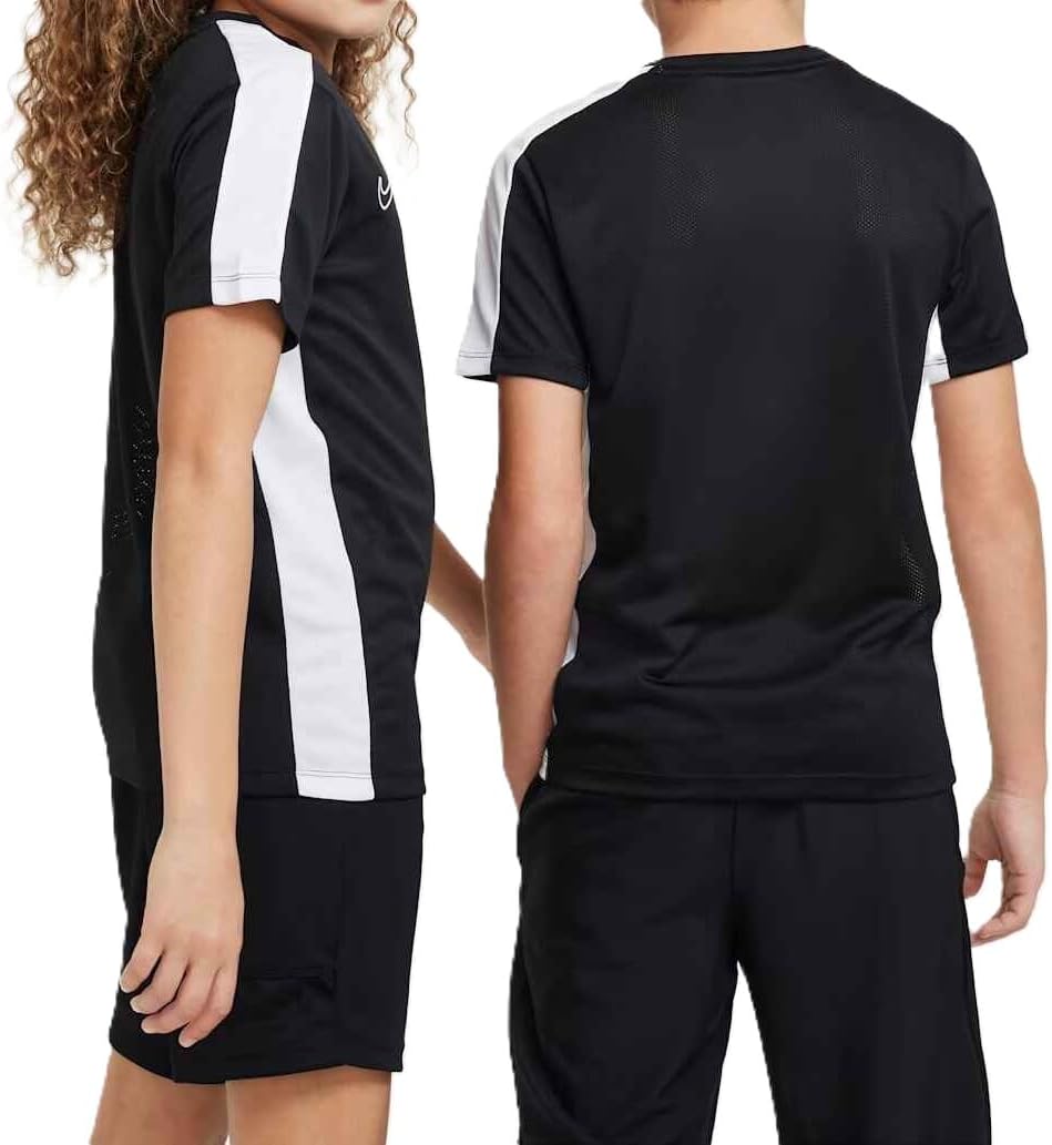 Nike Df Acd23 T-Shirt, Black/White/White