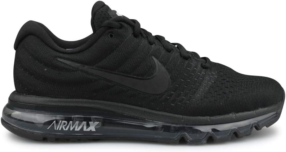 Nike Air Max 2017 Black/Black/Black Running Shoe 8