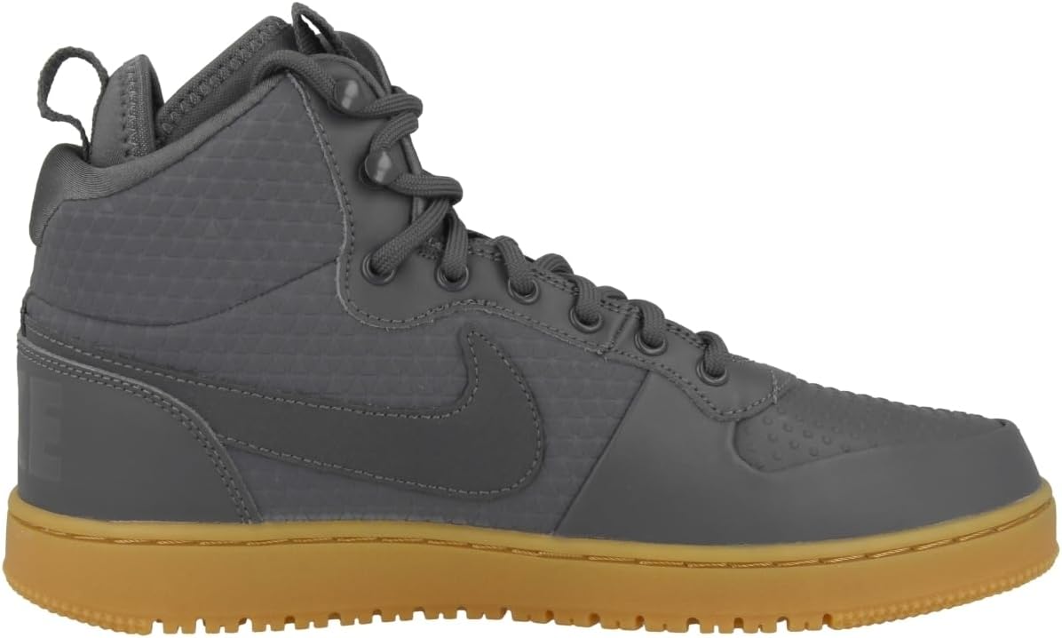 Nike Court Borough Mid Winter Hi Top TrainersSneakers Shoes (UK 6.5 US 7.5 EU 40.5, Dark Grey 001)